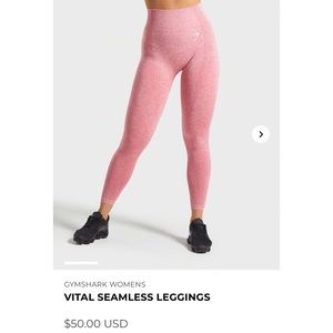 GYMSHARK WOMENS
VITAL SEAMLESS LEGGINGS